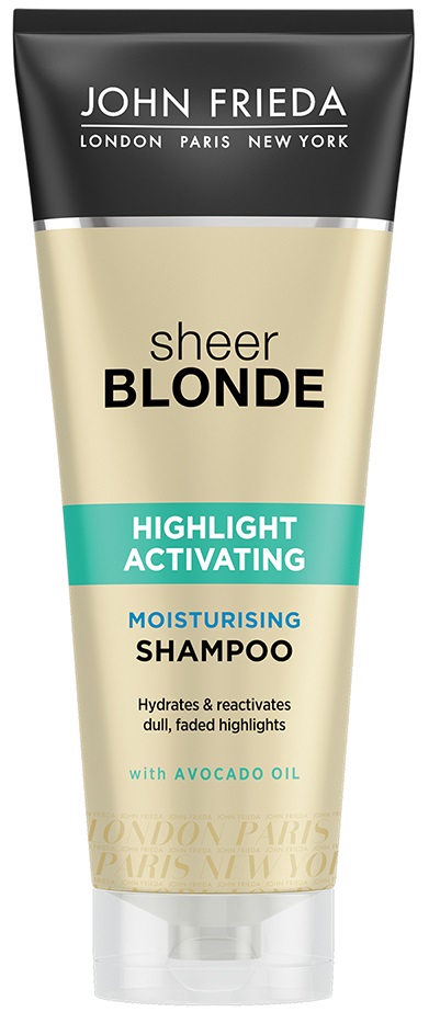 фото Шампунь john frieda "sheer blonde" для светлых волос активирующий и увлажняющий, 250 мл