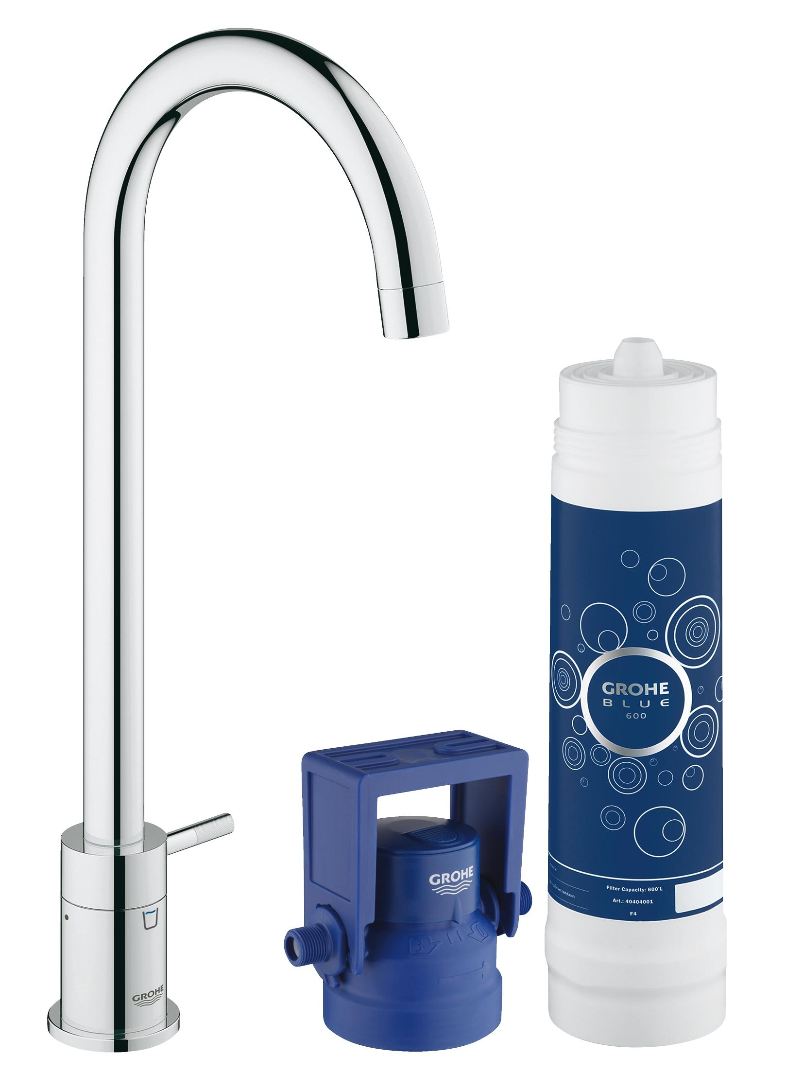 

Смеситель для кухонной мойки Grohe Blue 31301001 хром, Blue 31301001