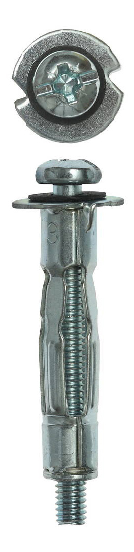 Анкерный крепеж Зубр 4-302476-04-020 М4х21х5 мм, 4 шт одинарный крепеж для панели mfk torg