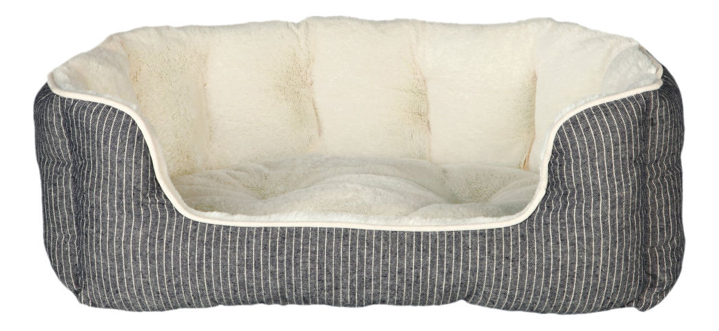 

Лежанка для кошек и собак TRIXIE 45x60x21см серый, бежевый, Лежак для животных 38975