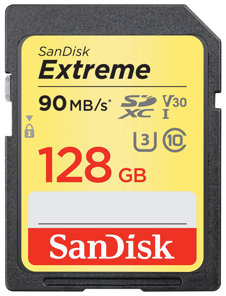 

Карта памяти SanDisk SDXC Extreme SDSDXVF-128G-GNCIN 128GB, SDSDXVF-128G-GNCIN