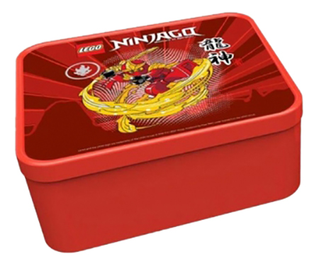 

Контейнер для хранения пищи LEGO Ninjago красный, ninjago красный