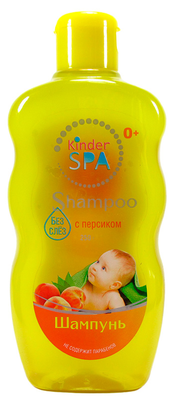 Шампунь детский Kinder SPA с персиком 250 мл 105₽