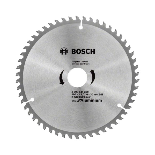 фото Пильный диск по дереву bosch eco alu/multi 190x30-54t 2608644389