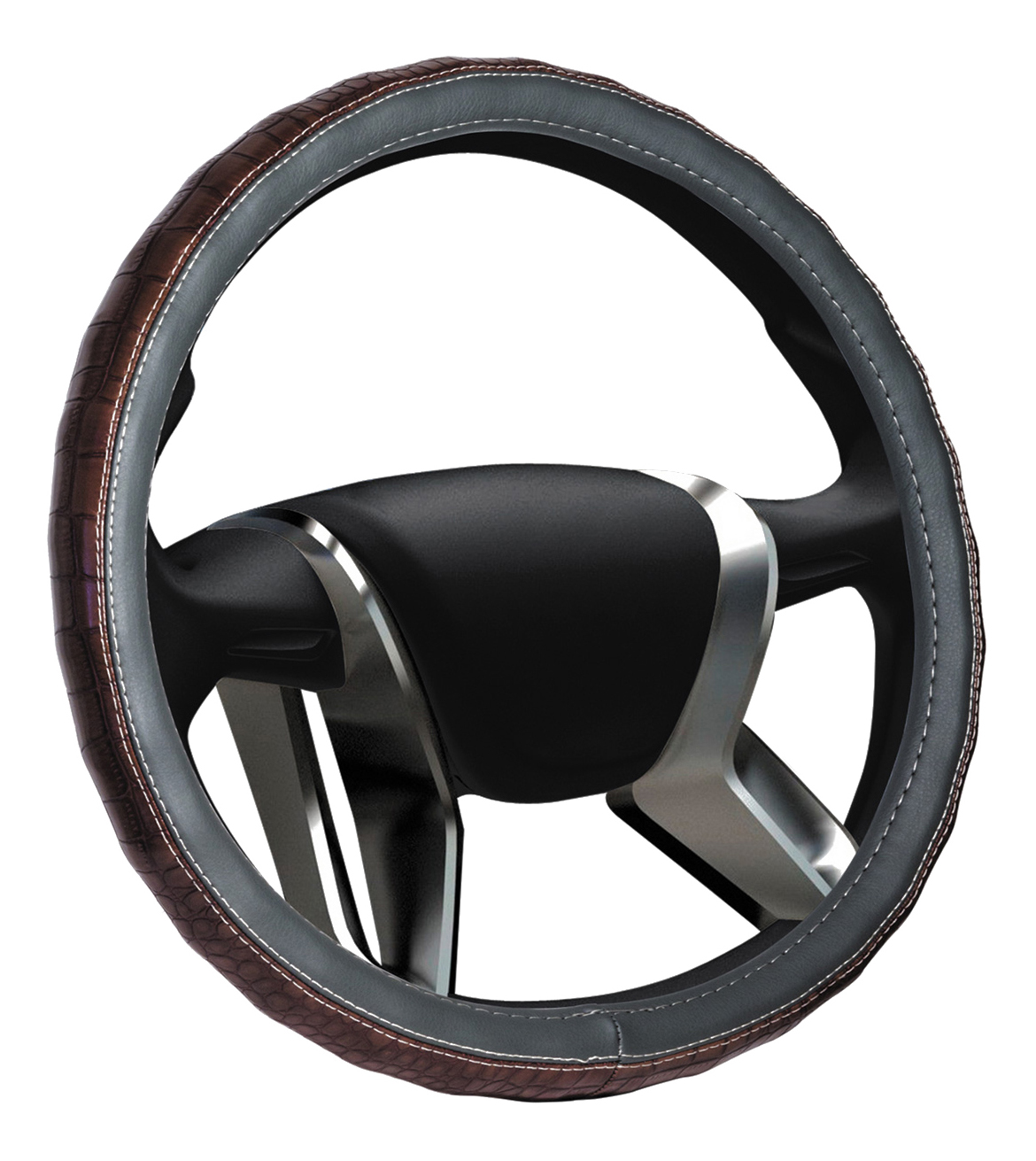 

Оплетка на руль SENATOR Arizona 37-39см OPLS0205, оплетка на руль OPLS0205 'M' d38см коричневая