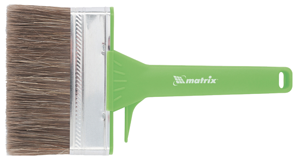 Плоская кисть MATRIX 83378 изогнутая кисть макловица для пропиток и антисептиков color expert