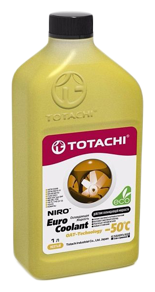

Антифриз TOTACHI желтый готовый антифриз -50 1л