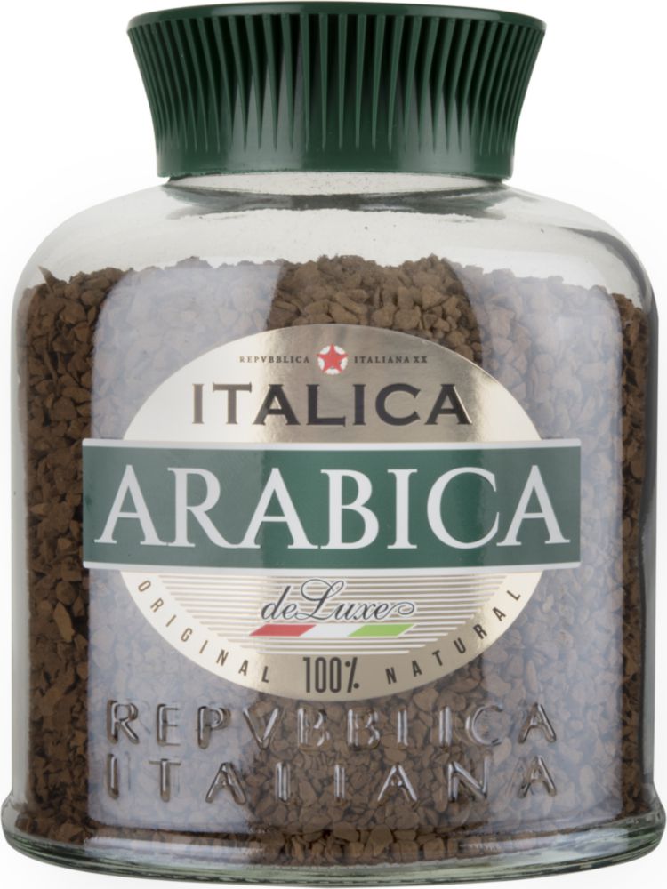 фото Кофе растворимый italica arabica de luxe 100 г