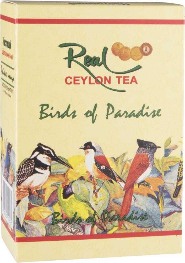 фото Чай черный real райские птицы ceylon tea 100 г