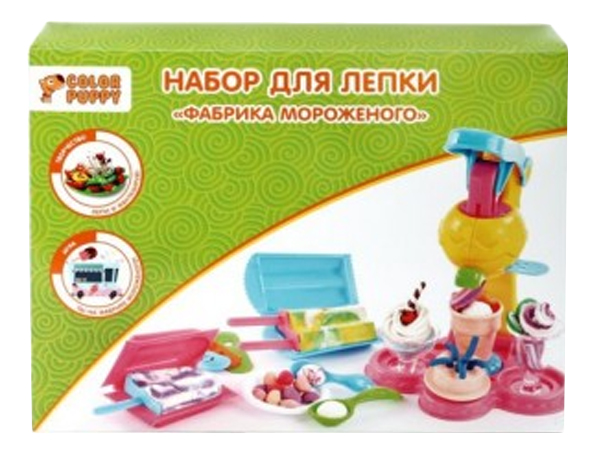 фото Паста для лепки color puppy фабрика мороженого 250 г наша игрушка