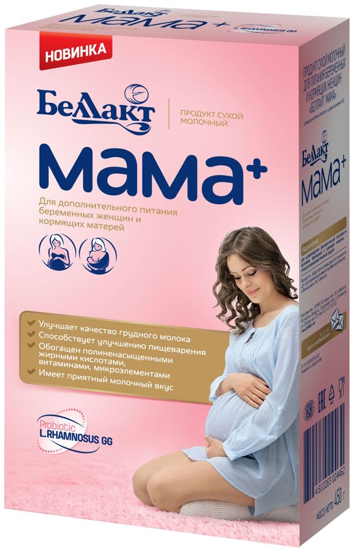 Смесь для беременных и кормящих мам Беллакт Мама+ 400 г