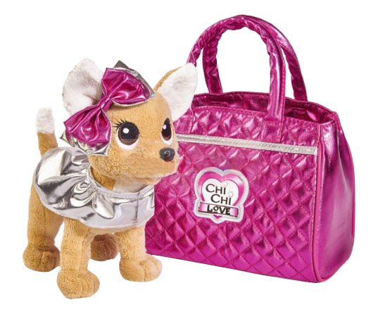 Мягкая игрушка Simba Chi Chi Love Гламур с розовой сумочкой и бантом 5893125,  - купить со скидкой