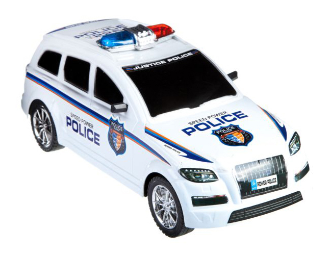 

Машинка инерционная Полиция Shenzhen Toys В81710, Белый, Полиция