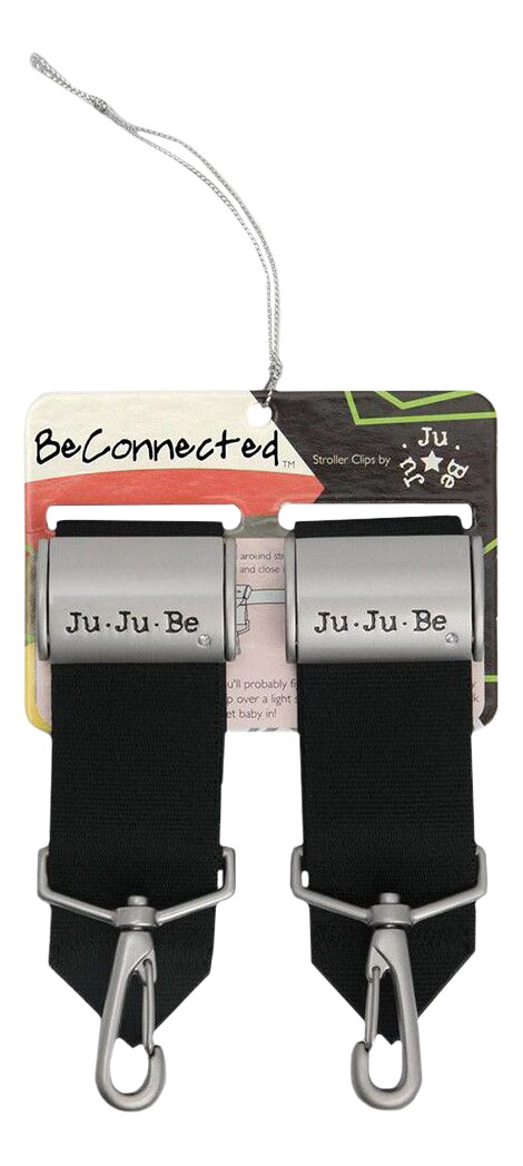 фото Крепления для колясок к сумкам и рюкзакам be connected clips silver ju ju be 06aa11a-1042