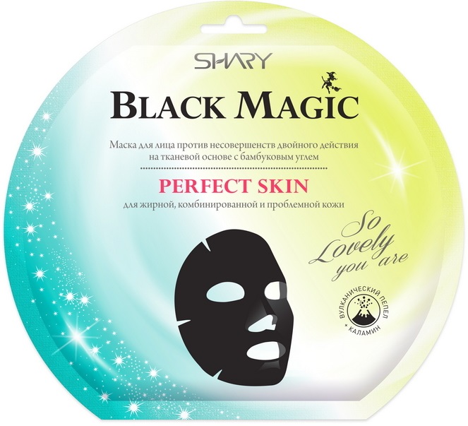 

Маска для лица Shary "Black magic, Perfect Skin" против несовершенств, 20 г