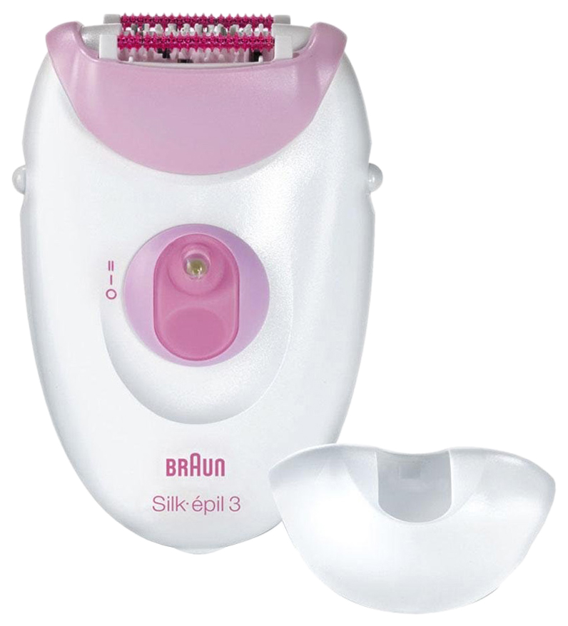 

Эпилятор Braun Silk-epil 3 3380, Белый;розовый, Silk-epil 3