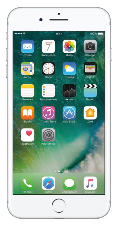 

Смартфон Apple iPhone 7 Plus 256Gb Silver FN4X2RU/A восстановленный, iPhone 7 Plus восстановленный