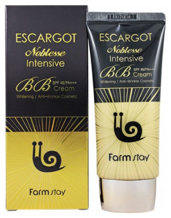 Купить ВВ средство Farmstay Escargot Noblesse Intensive BB Cream SPF48/PA++ 50 мл