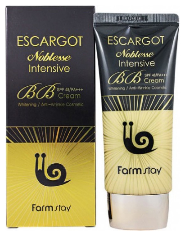 ВВ средство Farmstay Escargot Noblesse Intensive BB Cream SPF48/PA++ 50 мл