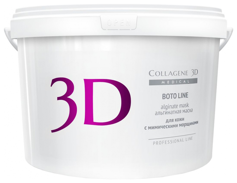 

Маска для лица Medical Collagene 3D Boto Line Alginate Mask 1200 г, Alginate Mask