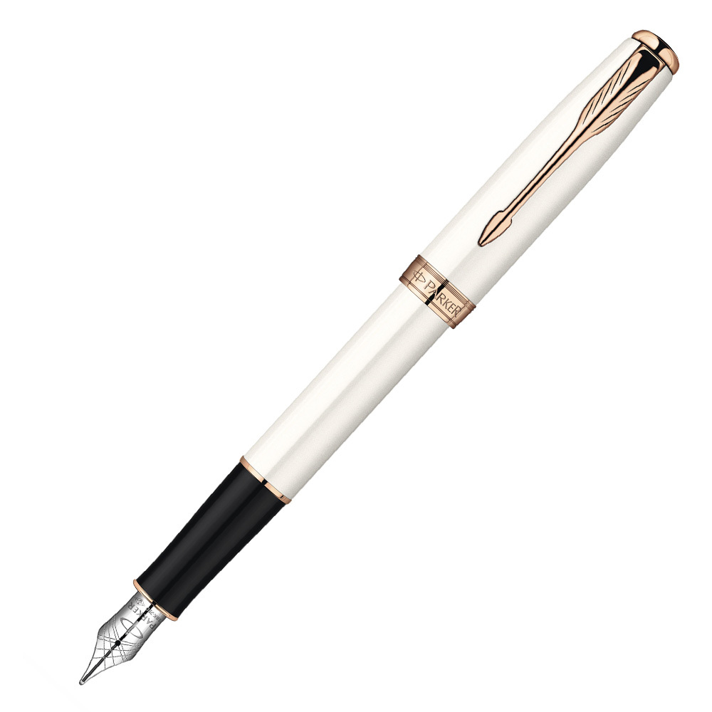 

Ручка перьевая Parker Sonnet - Premium Pearl PGT, F