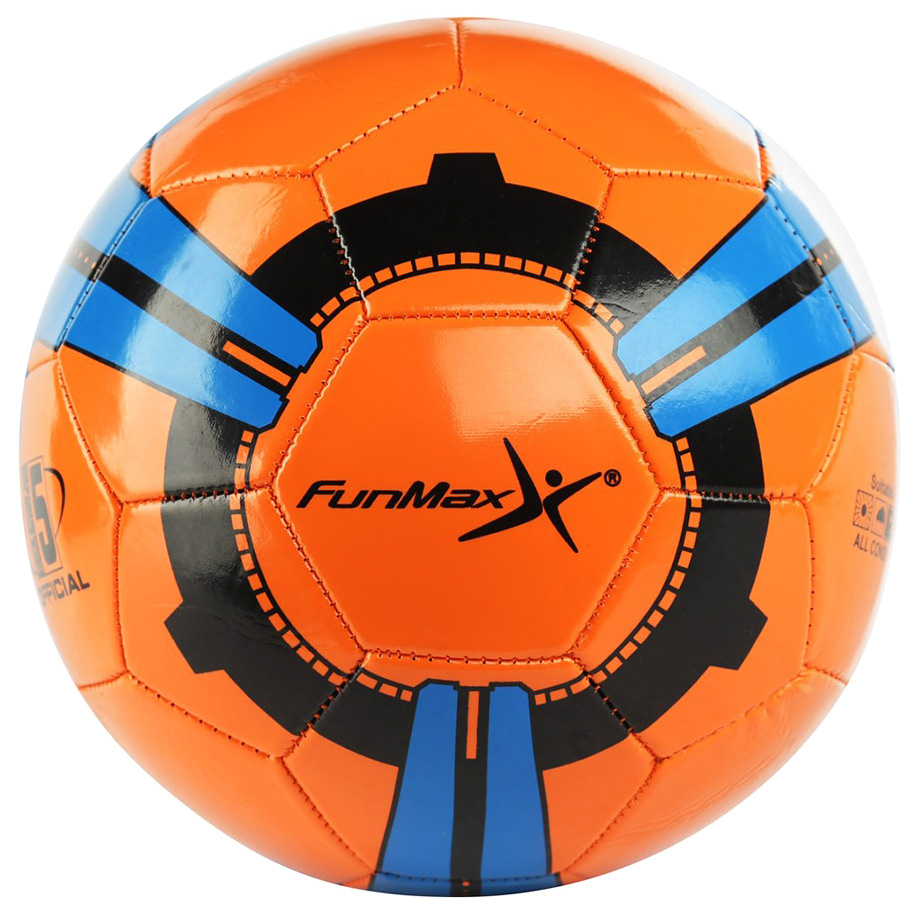 фото Футбольный мяч funmax ст85112 №5 orange