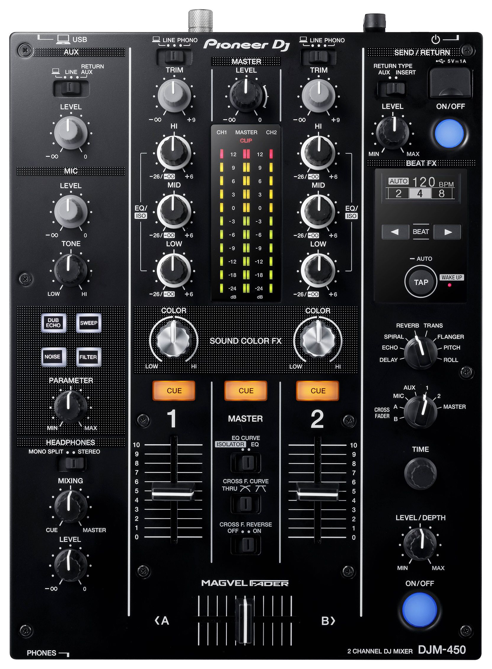 

Микшерный пульт Pioneer DJM-450, DJM-450