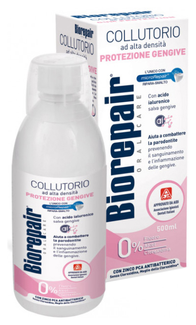 фото Ополаскиватель для рта biorepair delicate gums mouthwash 500 мл