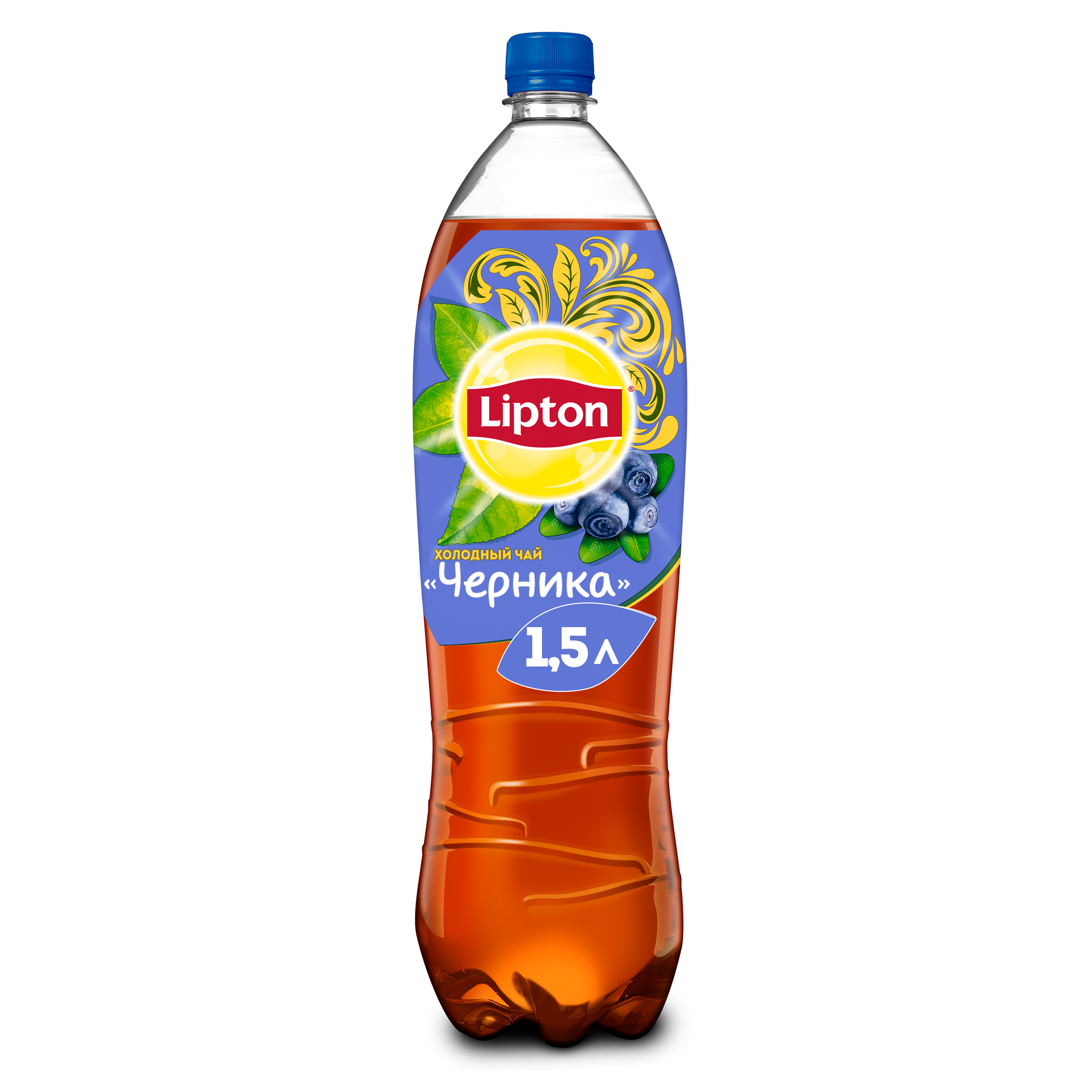 

Холодный чай Lipton черника по-русски 1.5 л