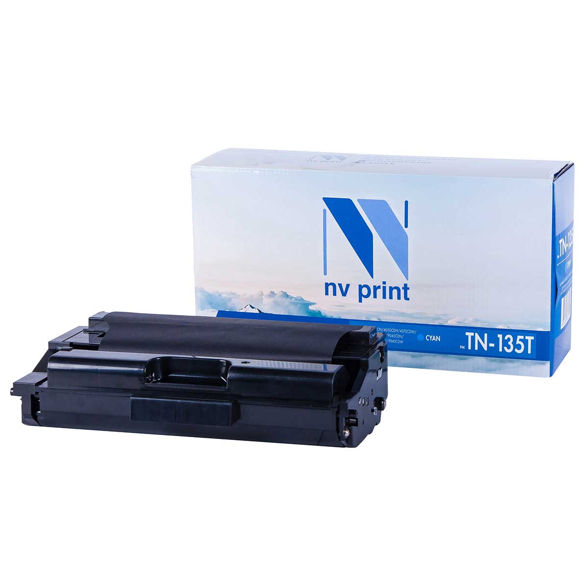 Картридж для лазерного принтера NV Print TN135TC, голубой