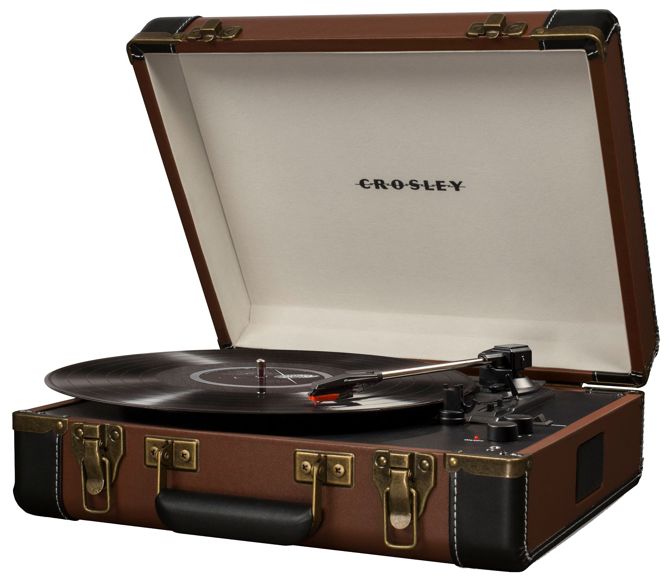 Виниловый проигрыватель CROSLEY EXECUTIVE CR6019A BR портативный