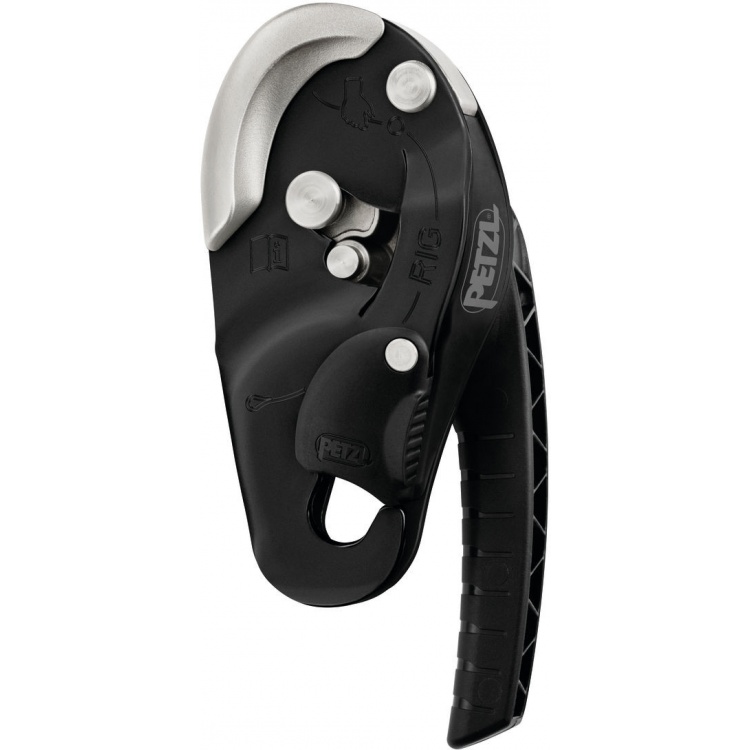 

Спусковое устройство Petzl Rig Black, Rig