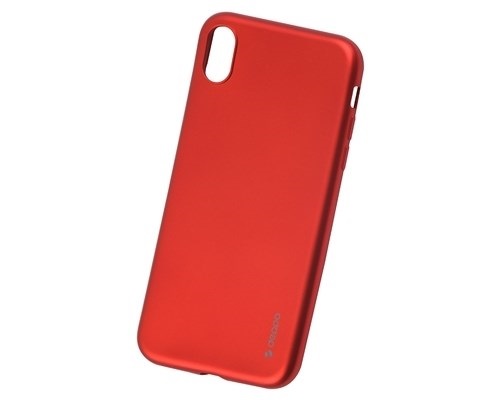 

Чехол для смартфона Deppa Case Silk Red для Apple iPhone XR, Красный