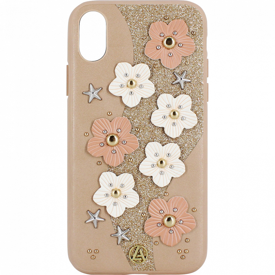 фото Чехол luna aristo jasmine series для iphone xr pink