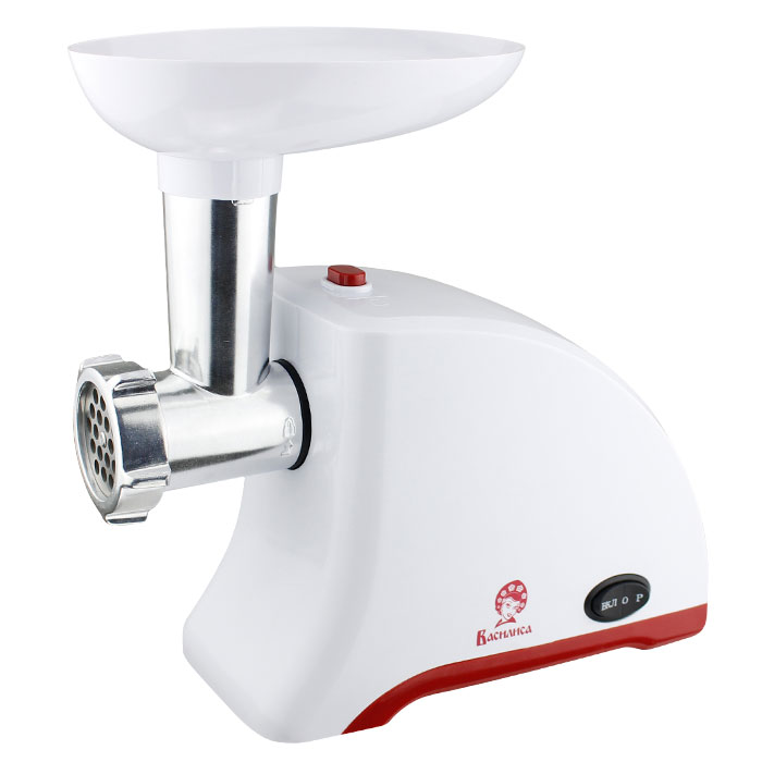 

Электромясорубка Василиса ВА-601 White/Red, ВА-601