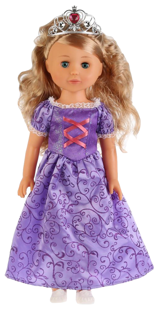фото Кукла "принцесса софия", 46 см (в фиолетовом платье) карапуз