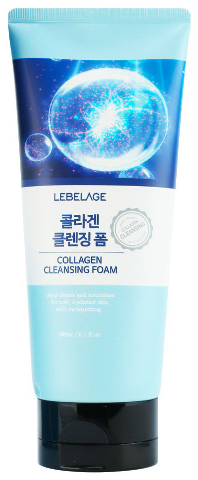 Пенка для умывания LEBELAGE Collagen Cleansing Foam 180 мл пенка для умывания lebelage collagen cleansing foam 180 мл