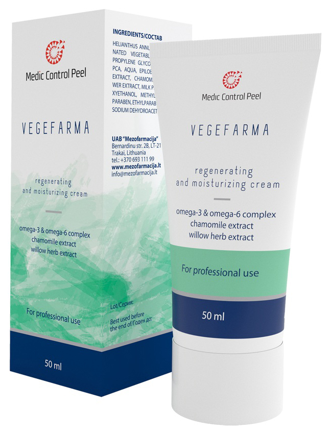 

Крем для лица Medic Control Peel Vegefarma Cream 50 мл