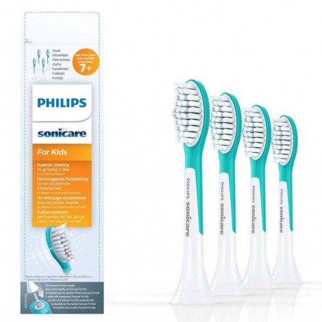 Насадка для зубной щетки Philips For Kids Standart HX6044 4 шт насадка для электрической зубной щетки beiber kids oral b 2 шт