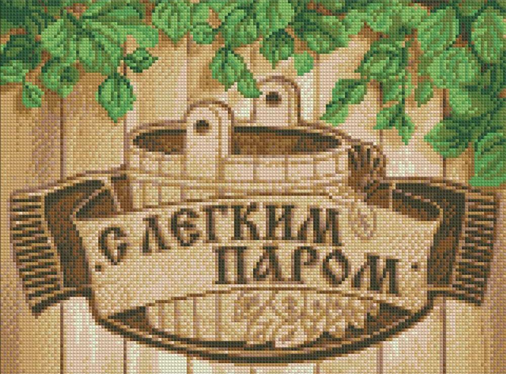 

Алмазная вышивка Алмазная Живопись С легким паром, 30x40 см, С легким паром