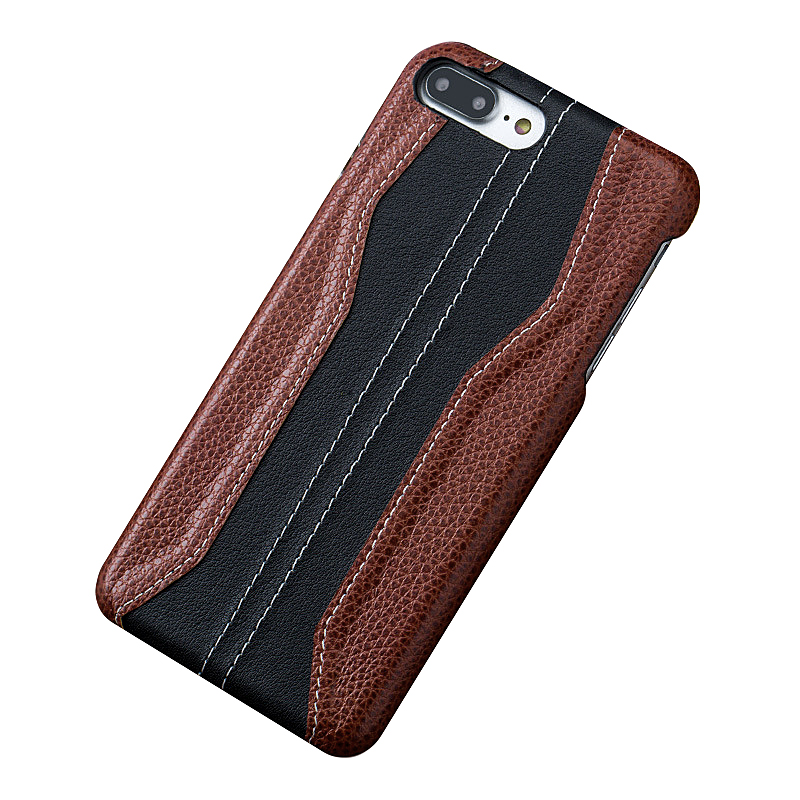 фото Чехол mypads premium для iphone 6/ 6s 44016 black/brown