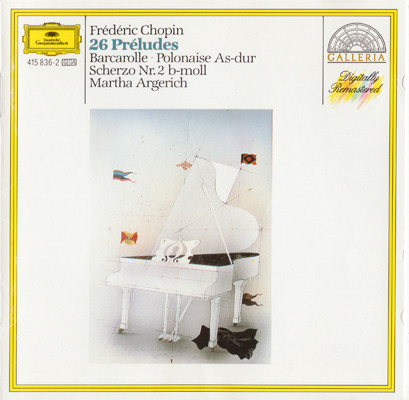 

Argerich, Martha Chopin: 26 Preludes