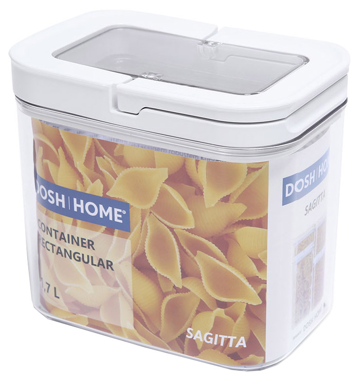 Контейнер пищевой Dosh | Home Sagitta 600133 Белый, прозрачный