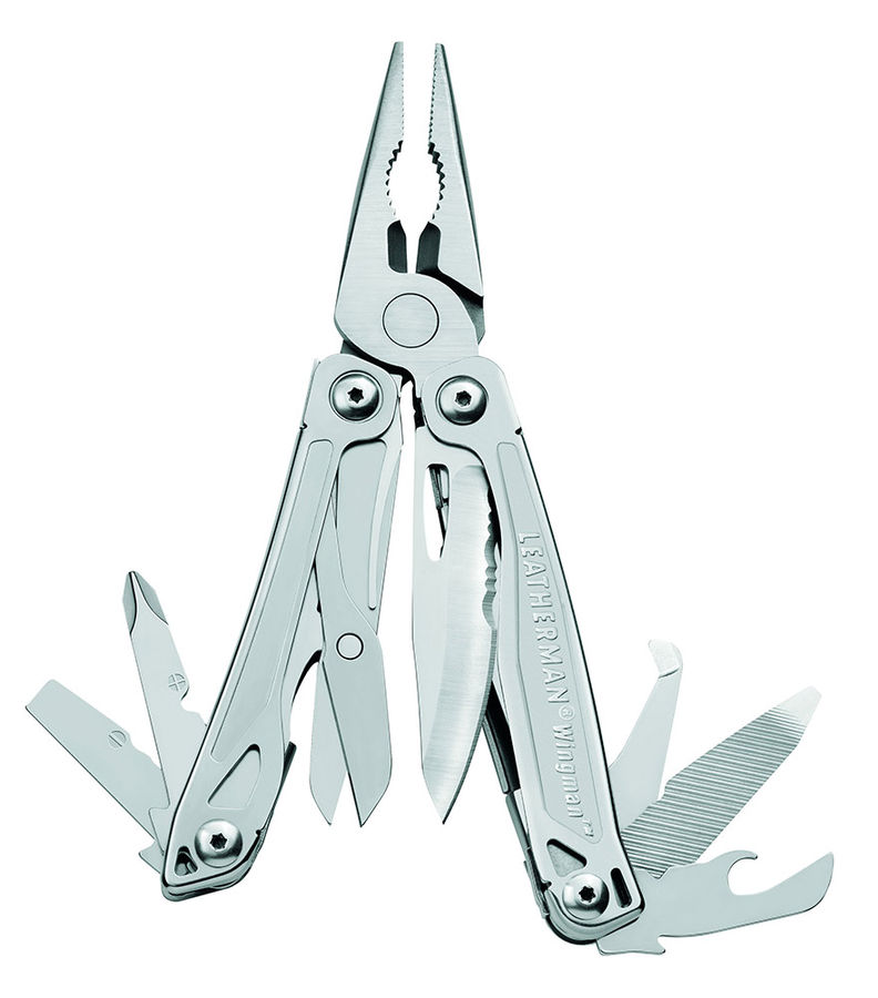 

Мультитул Leatherman Wingman, серебристый, 14 опций, Wingman