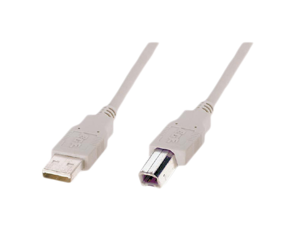 Кабель Atcom USB A-USB B, M-M 5м White (AT10109)
