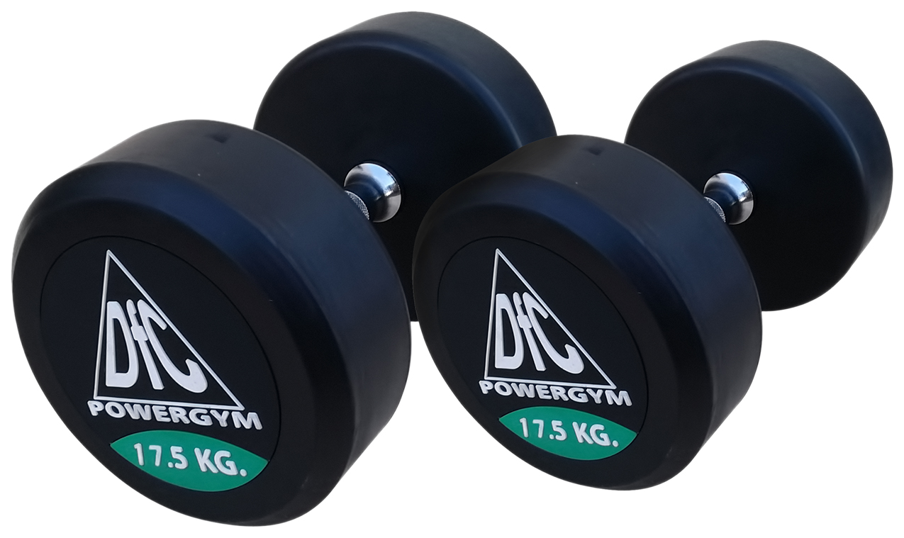 

Пара гантелей Dfc Powergym DB002-17.5 2 шт. по 17,5 кг, DB002