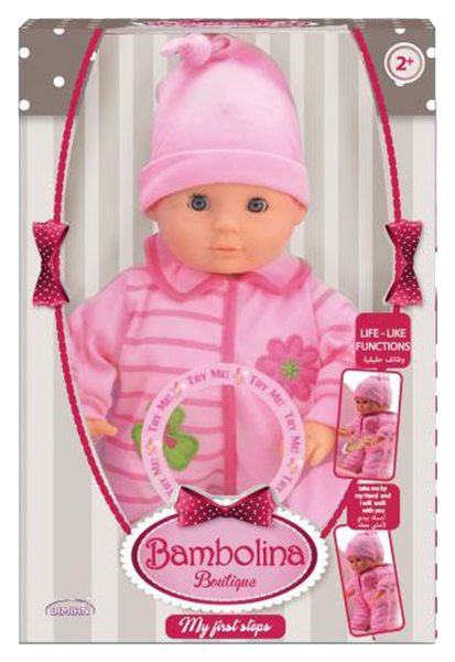 

Кукла Dimian Bambina Bebe 33 см учится ходить
