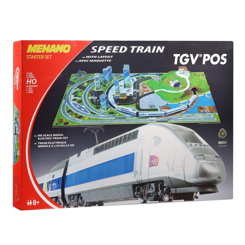 Железная дорога Mehano TGV POS с ландшафтом