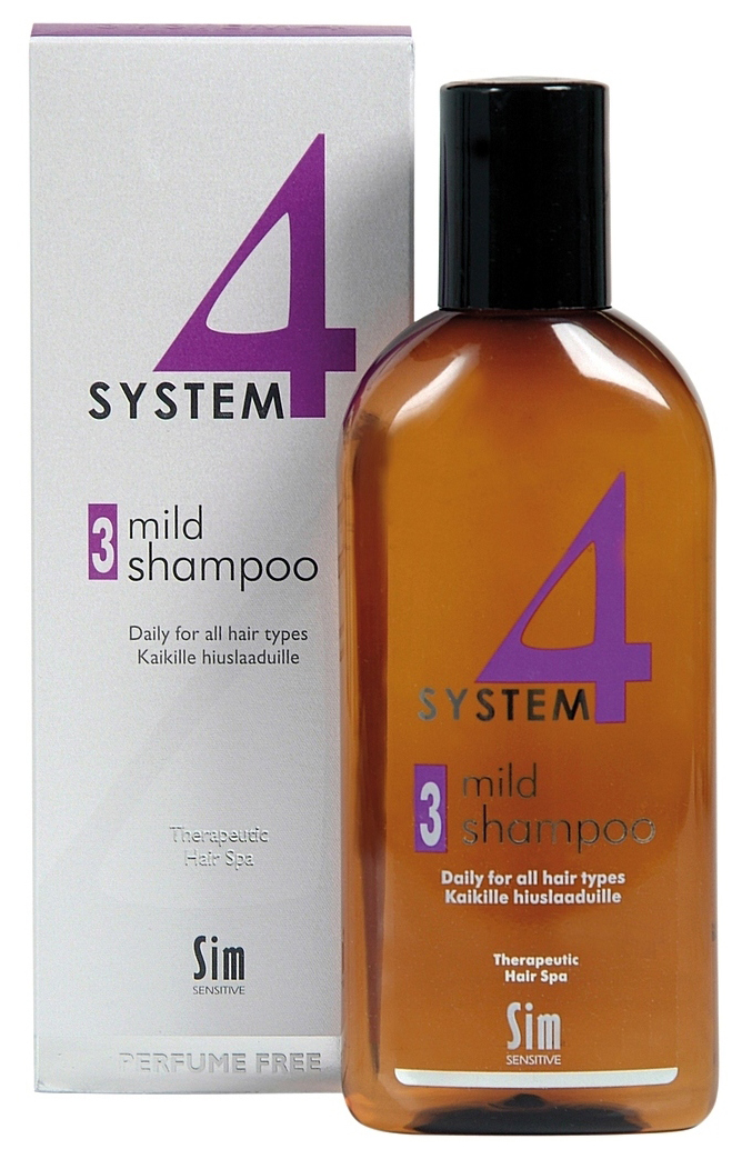 фото Шампунь sim sensitive system 4 therapeutic mild climbazole shampoo 3, 500 мл