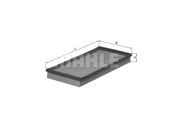 фото Фильтр воздушный knecht lx 503 mahle/knecht